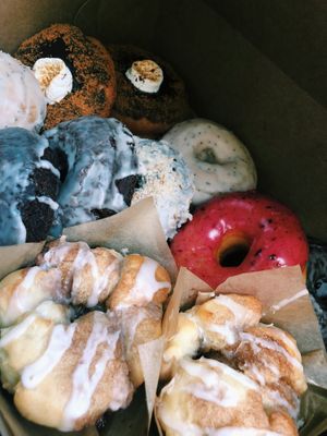Great variety!  at Lovebirds Donuts in Kittery