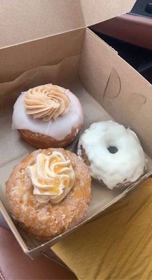 Give me more! at Lovebirds Donuts in Kittery