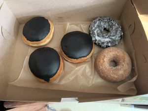 Assorted donuts  at Lovebirds Donuts in Kittery