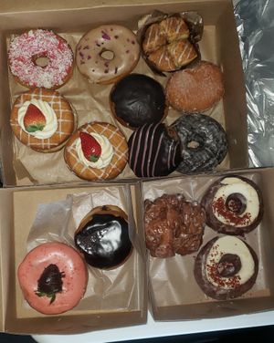  at Lovebirds Donuts in Kittery