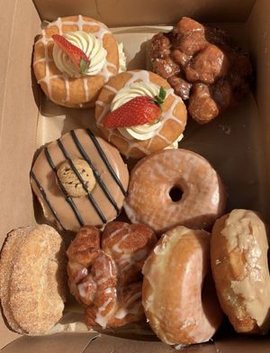   at Lovebirds Donuts in Kittery