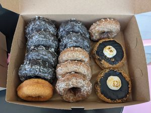  at Lovebirds Donuts in Kittery