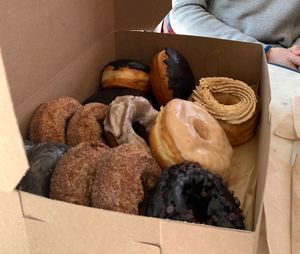   at Lovebirds Donuts in Kittery