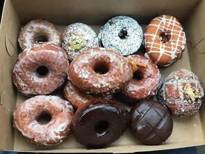 One of each!! at Lovebirds Donuts in Kittery
