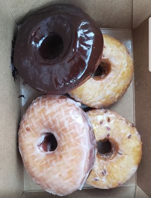 More donuts!! at Lovebirds Donuts in Kittery