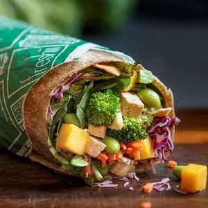 Custom wrap made to order at freshii in Middletown