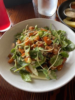Pumpkin salad  at The Craft Embassy in Christchurch