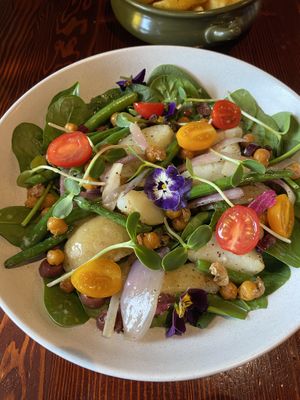 Nicoise salad - so good I’ve been making versions at home since #Veganuary at The Craft Embassy in Christchurch