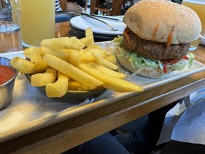 V Burger and Rustic Fries  at The Craft Embassy in Christchurch