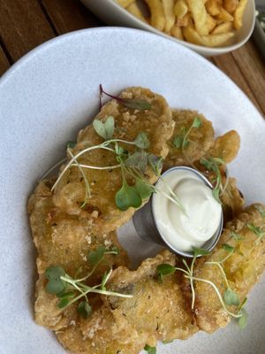 Fried Pickles #Veganuary at The Craft Embassy in Christchurch