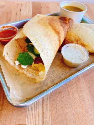 Full Belly Dosa at Ganesh Dosa in Kailua