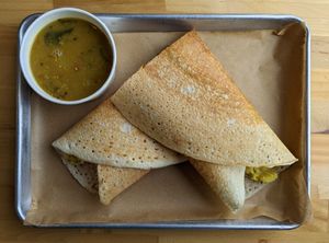 Classic dosa at Ganesh Dosa in Kailua