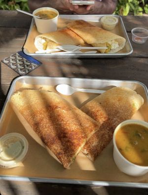   at Ganesh Dosa in Kailua