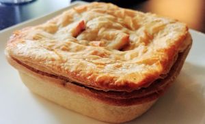 Mince pie at Euro Kitchen in Fitzroy