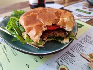 Classic Burger at Avocadobar in Wurzburg