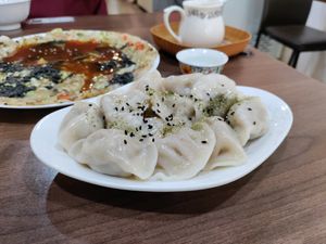 Dumplings at Miào Shàn GōngZhǔ 妙善公主素食養心鍋 - Princess Vegan Hot Pot  in Kaohsiung