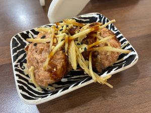 Vegetable meatballs (獅子頭) at Miào Shàn GōngZhǔ 妙善公主素食養心鍋 - Princess Vegan Hot Pot  in Kaohsiung