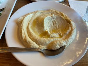 Hummus at Chez Funda in Paris