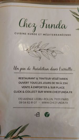  at Chez Funda in Paris