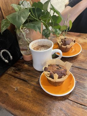 Best FRESH 🫐  muffins   at Planted in Brooklyn