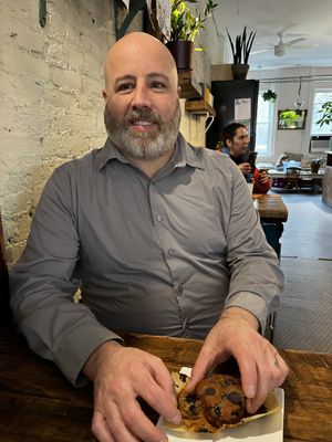 Blueberry muffin   at Planted in Brooklyn