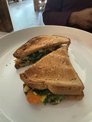 "Egg" salad sandwich   at Planted in Brooklyn