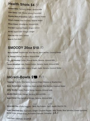 Menu/April 24 2024. They informed me of intention to add sushi  that will include fish, so while it will no longer be fully vegan, there will still be many vegan options.   at Lovin' Today in Wood-ridge