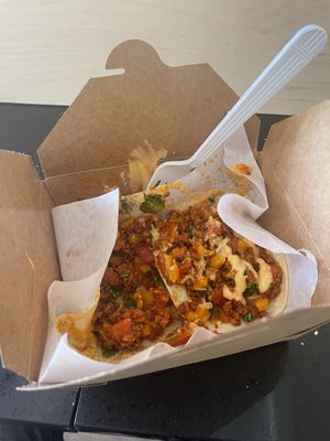 Vegan chorizo tacos  at Lovin' Today in Wood-ridge