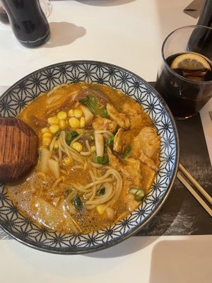 Ramen vegan   at UDON in Malaga