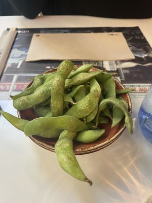 Edamame  at UDON in Malaga