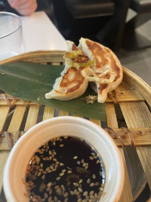 Vegan gyoza  at UDON in Malaga