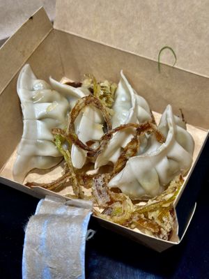 Vegetable Gyoza  at UDON in Malaga