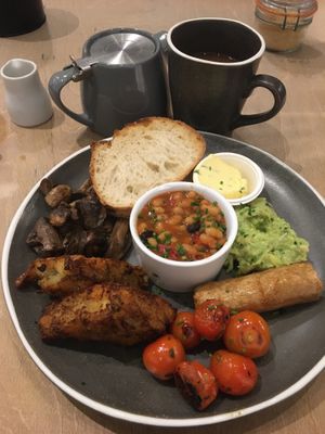 Avo fry up   at Wayland's Yard in Birmingham