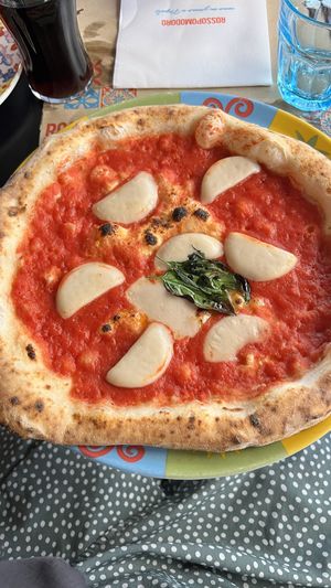 pizza mit mozzarella   at Rossopomodoro in Venice