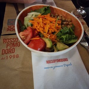 Black rice salad at Rossopomodoro in Venice