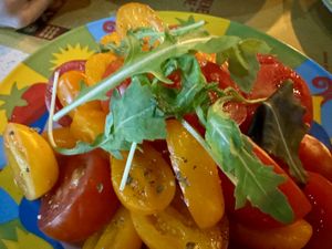 tomato salad  at Rossopomodoro in Venice