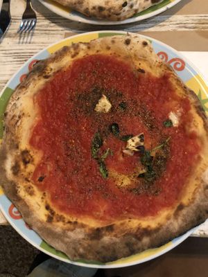 Marinara pizza  at Rossopomodoro in Venice