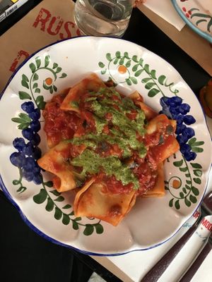 Lovely pasta  at Rossopomodoro in Venice