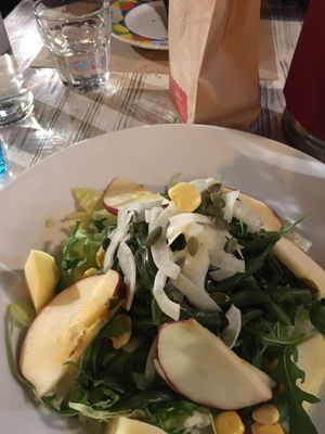 Vegetable salad at Rossopomodoro in Venice