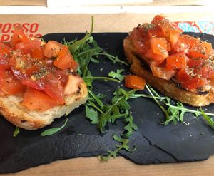 Pummarola Bruschetta  at Rossopomodoro in Venice