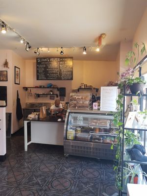 The shop at Seitan's Helper in Brooklyn