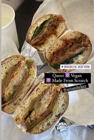   at Seitan's Helper in Brooklyn