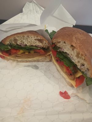 Classic Italian (can't remember the actual name) at Seitan's Helper in Brooklyn