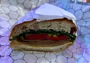 Triple threat   at Seitan's Helper in Brooklyn