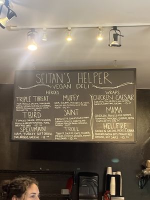   at Seitan's Helper in Brooklyn