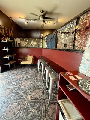 Indoor Seating  at Seitan's Helper in Brooklyn