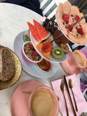 3-tier brunch at Dreamy in Copenhagen