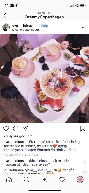 Brunch at Dreamy in Copenhagen