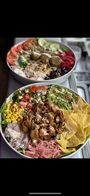 Salad at Dreamy in Copenhagen