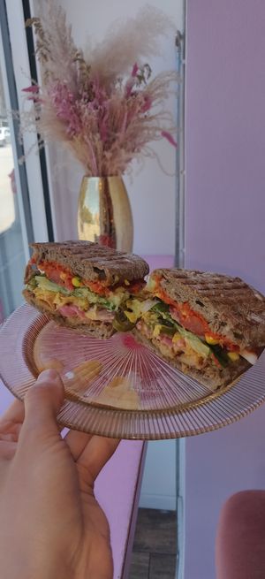 Sandwich at Dreamy in Copenhagen